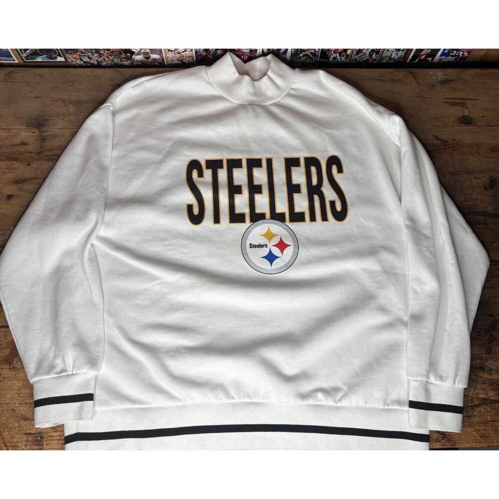 Gameday Couture Pittsburg Steelers Sweatshirt  Steel City White Womens XL